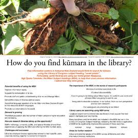 How do you find Kūmera in the Library? Bryant, M.
