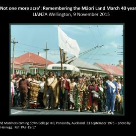 ‘Not one more acre’: Remembering the Māori Land March 40 years on, Paul Diamond