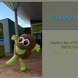 Just Do It! Te Puke Library, Debbie Tipuna