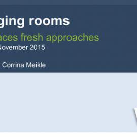 Changing rooms: New spaces fresh approaches, KIm Taunga & Corrina Meikle