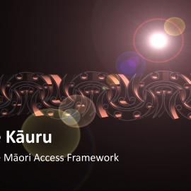 Te Kāuru The Māori Access Framework, Jasmin Ratana & Sandy Nepia
