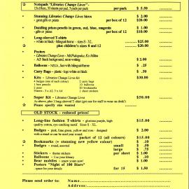 Library Life 190 inserts