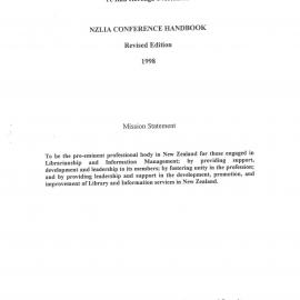 NZLIA Conference Handbook