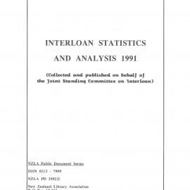 Interloan Statistics and Analysis 1991