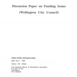 Discussion Paper on Funding Issues (Wellington City Council)