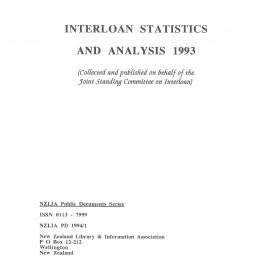 Interloan Statistics and Analysis 1993