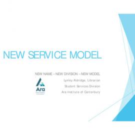 New service model – new name – what's next?