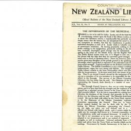New Zealand Libraries Vol. II, No. 5