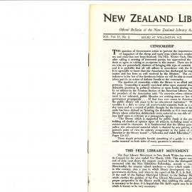 New Zealand Libraries Vol. II, No. 2