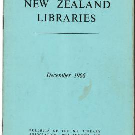 New Zealand Libraries Vol. 29, No. 11