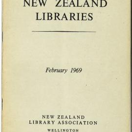 New Zealand Libraries Vol. 32, No. 1