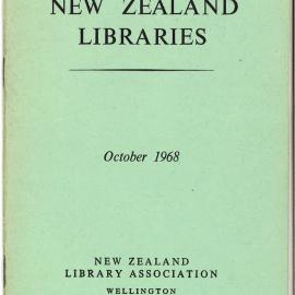 New Zealand Libraries Vol. 31, No. 5