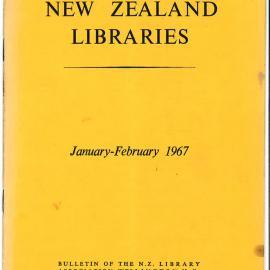 New Zealand Libraries Vol. 30, No. 1