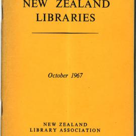 New Zealand Libraries Vol. 30, No. 5