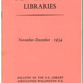 New Zealand Libraries Vol. 17, No. 10