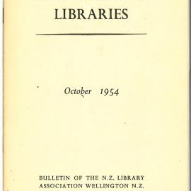 New Zealand Libraries Vol. 17, No. 9