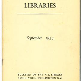 New Zealand Libraries Vol. 17, No. 8