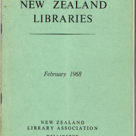 New Zealand Libraries Vol. 31, No. 1