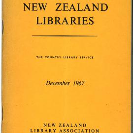 New Zealand Libraries Vol. 30, No. 6