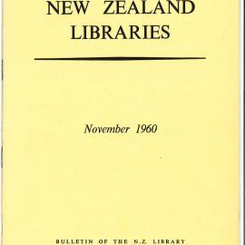 New Zealand Libraries Vol. 23, No. 10