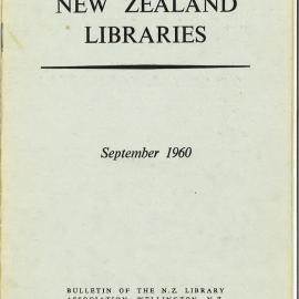 New Zealand Libraries Vol. 23, No. 8