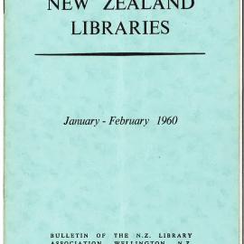 New Zealand Libraries Vol. 23, No. 1
