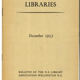 New Zealand Libraries Vol. 16, No. 10