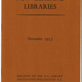 New Zealand Libraries Vol. 16, No. 9