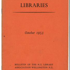 New Zealand Libraries Vol. 16, No. 8