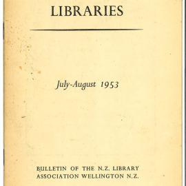 New Zealand Libraries Vol. 16, No. 6