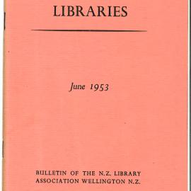 New Zealand Libraries Vol. 16, No. 5