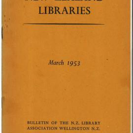 New Zealand Libraries Vol. 16, No. 2