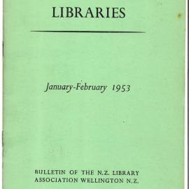 New Zealand Libraries Vol. 16, No. 1