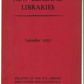New Zealand Libraries Vol. 15, No. 7