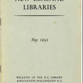 New Zealand Libraries Vol. 15, No. 4