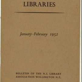 New Zealand Libraries Vol. 15, No. 1