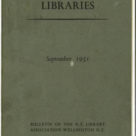 New Zealand Libraries Vol. 14, No. 8
