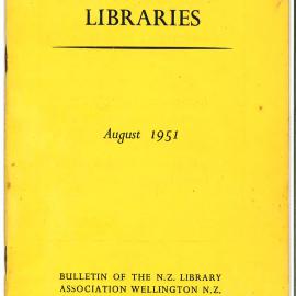 New Zealand Libraries Vol. 14, No. 7