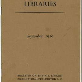 New Zealand Libraries Vol. 13, No. 8