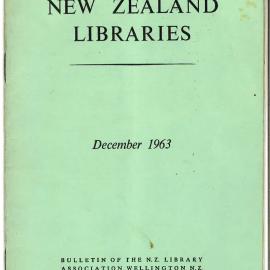 New Zealand Libraries Vol. 26, No. 11