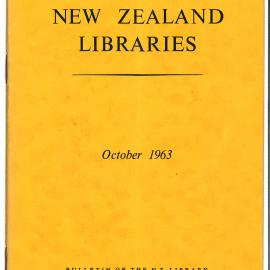 New Zealand Libraries Vol. 26, No. 9