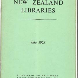 New Zealand Libraries Vol. 26, No. 6