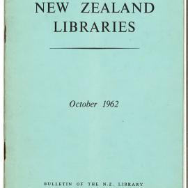 New Zealand Libraries Vol. 25, No. 9