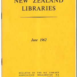 New Zealand Libraries Vol. 25, No. 5