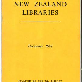 New Zealand Libraries Vol. 24, No. 11