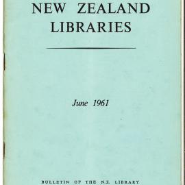 New Zealand Libraries Vol. 24, No. 5