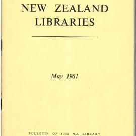 New Zealand Libraries Vol. 24, No. 4