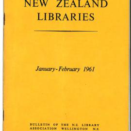 New Zealand Libraries Vol. 24, No. 1