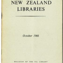 New Zealand Libraries Vol. 29, No. 9
