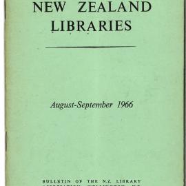 New Zealand Libraries Vol. 29, No. 7-8